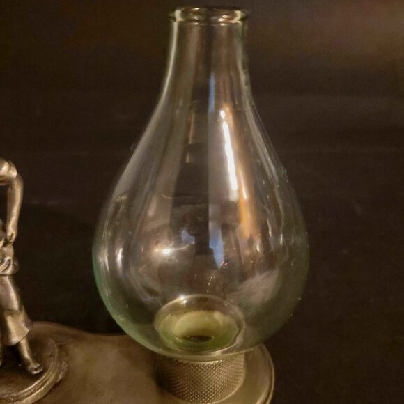 Vintage Fine Pewter Figurine Candle Holder - Picture 5 of 9